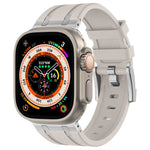 Dây đồng hồ silicone lỏng vân đá, dành cho Apple Watch SE 2023 44mm, dành cho Apple Watch Ultra 2 49mm, dành cho Apple Watch Series 9 45mm, dành cho Apple Watch Ultra 49mm