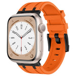 Dây đồng hồ silicone lỏng vân đá, dành cho Apple Watch Series 8 45mm, dành cho Apple Watch SE 2022 44mm, dành cho Apple Watch Series 7 45mm, dành cho Apple Watch SE 44mm
