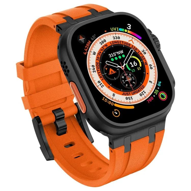 Dây đồng hồ silicone lỏng họa tiết hạt đá, Dành cho Apple Watch Series 2 42mm, Dành cho Apple Watch 42mm