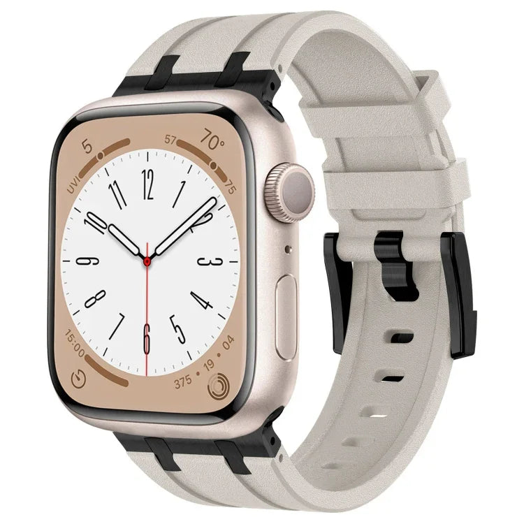 Dây đồng hồ silicone lỏng họa tiết hạt đá, Dành cho Apple Watch Series 2 42mm, Dành cho Apple Watch 42mm
