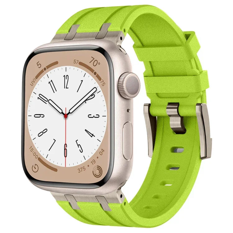 Dây đồng hồ silicone lỏng họa tiết hạt đá, Dành cho Apple Watch Series 2 42mm, Dành cho Apple Watch 42mm
