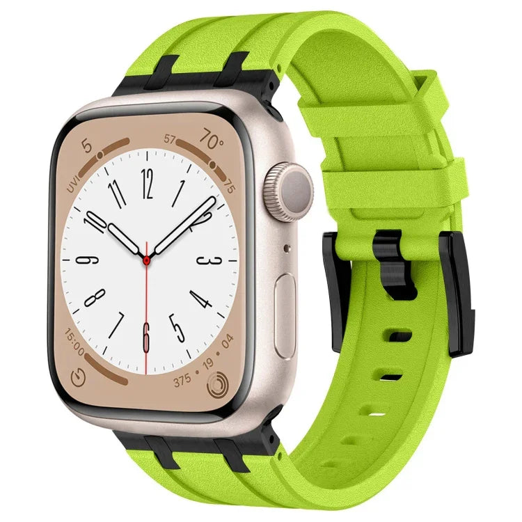 Dây đồng hồ silicone lỏng họa tiết hạt đá, Dành cho Apple Watch Series 2 42mm, Dành cho Apple Watch 42mm