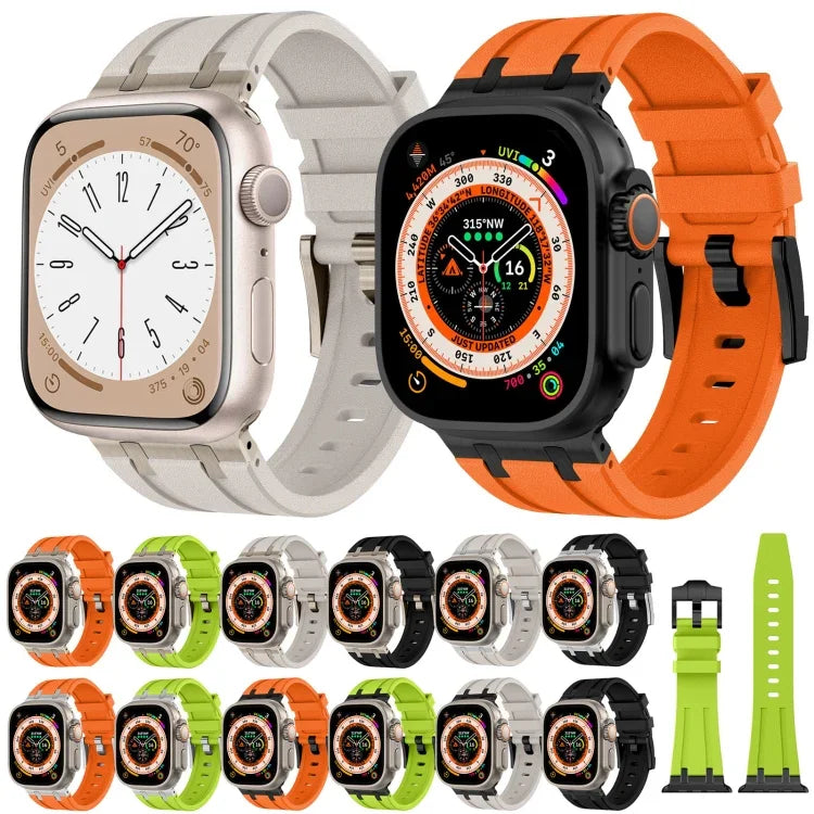 Dây đồng hồ silicone lỏng họa tiết hạt đá, Dành cho Apple Watch Series 2 42mm, Dành cho Apple Watch 42mm