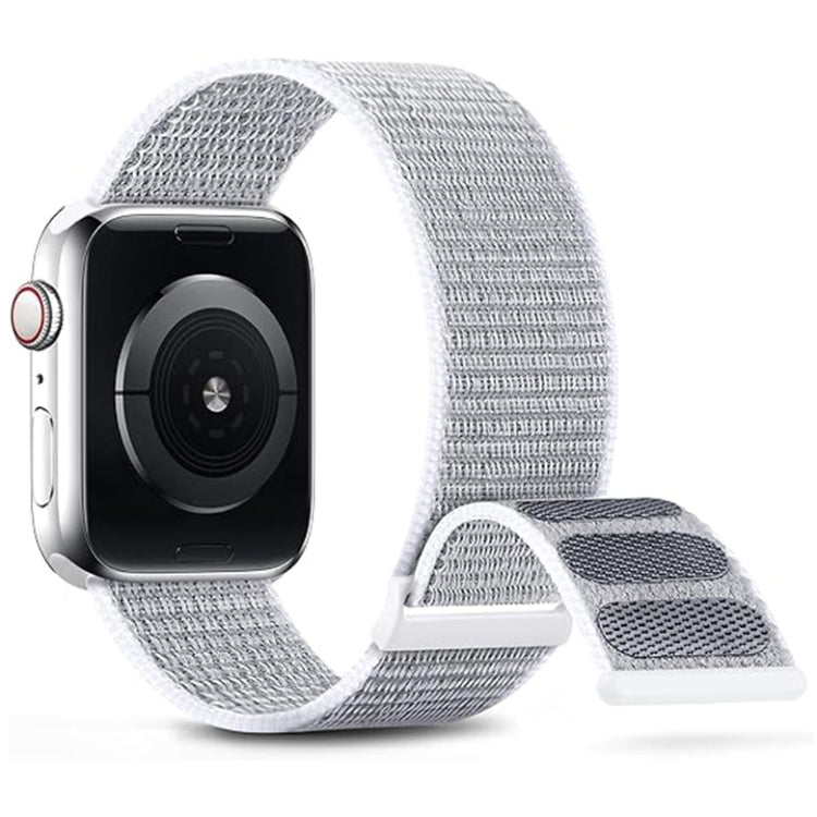 Dual Hook and Loop Nylon Watch Band, For Apple Watch Series 7 41mm, For Apple Watch Series 7 45mm, For Apple Watch SE 40mm, For Apple Watch SE 44mm, For Apple Watch Series 6 40mm