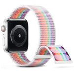 Dây đồng hồ nylon móc và vòng đôi, Dành cho Apple Watch 38mm