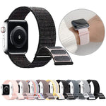 Dây đồng hồ nylon móc và vòng đôi, Dành cho Apple Watch 38mm