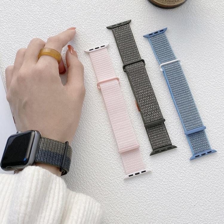 Dây đồng hồ nylon móc và vòng đôi, Dành cho Apple Watch 38mm