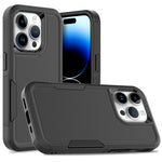 Ốp lưng điện thoại 2 trong 1 PC + TPU, dành cho iPhone 16, iPhone 15 Pro Max, iPhone 15 Pro, iPhone 15 Plus, iPhone 15, iPhone SE 2022 / 2020 / 8 / 7 / 6, iPhone X / XS, iPhone XR