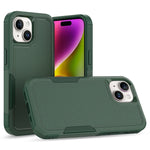 Ốp lưng điện thoại 2 trong 1 PC + TPU, dành cho iPhone 16, iPhone 15 Pro Max, iPhone 15 Pro, iPhone 15 Plus, iPhone 15, iPhone SE 2022 / 2020 / 8 / 7 / 6, iPhone X / XS, iPhone XR