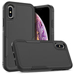 Ốp lưng điện thoại 2 trong 1 PC + TPU, dành cho iPhone 16, iPhone 15 Pro Max, iPhone 15 Pro, iPhone 15 Plus, iPhone 15, iPhone SE 2022 / 2020 / 8 / 7 / 6, iPhone X / XS, iPhone XR