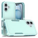 Ốp lưng điện thoại 2 trong 1 PC + TPU, dành cho iPhone 16, iPhone 15 Pro Max, iPhone 15 Pro, iPhone 15 Plus, iPhone 15, iPhone SE 2022 / 2020 / 8 / 7 / 6, iPhone X / XS, iPhone XR