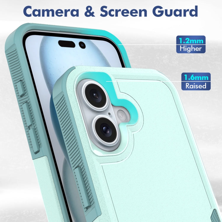 Ốp lưng điện thoại 2 trong 1 PC + TPU, dành cho iPhone 16, iPhone 15 Pro Max, iPhone 15 Pro, iPhone 15 Plus, iPhone 15, iPhone SE 2022 / 2020 / 8 / 7 / 6, iPhone X / XS, iPhone XR