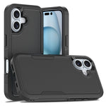 Ốp lưng điện thoại 2 trong 1 PC + TPU, dành cho iPhone 16, iPhone 15 Pro Max, iPhone 15 Pro, iPhone 15 Plus, iPhone 15, iPhone SE 2022 / 2020 / 8 / 7 / 6, iPhone X / XS, iPhone XR