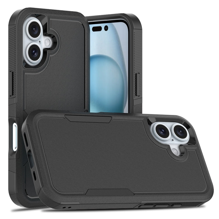 Ốp lưng điện thoại 2 trong 1 PC + TPU, dành cho iPhone 16, iPhone 15 Pro Max, iPhone 15 Pro, iPhone 15 Plus, iPhone 15, iPhone SE 2022 / 2020 / 8 / 7 / 6, iPhone X / XS, iPhone XR