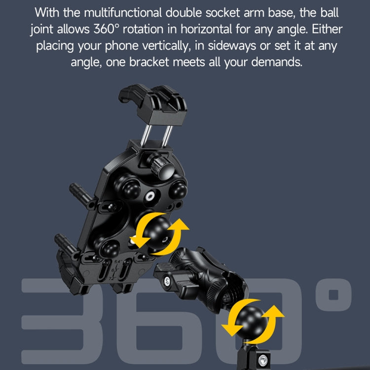 Giá đỡ điện thoại tay lái xe đạp đa năng Ulefone Armor Mount Pro AM02, AM02