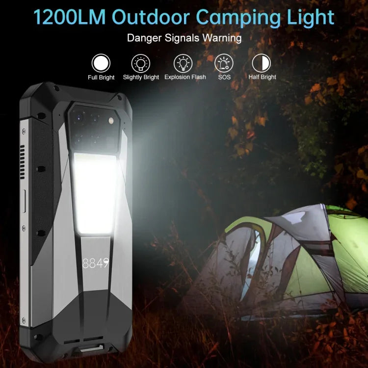 Unihertz Tank 3 Pro 5G / 8849, Máy chiếu, Camera 200MP, Tầm nhìn ban đêm, Pin 23800mAh, Màn hình 6.79 inch Android 13 Dimensity 8200 Octa Core, Mạng: 5G, 16GB+512GB