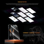 HOTWAV W11 Điện thoại bền bỉ, Tầm nhìn ban đêm, Pin 20800mAh, Màn hình 6.6 inch Android 13 MT8788 Octa Core, Mạng: 4G, OTG, Ghi âm cuộc gọi, 6GB+256GB