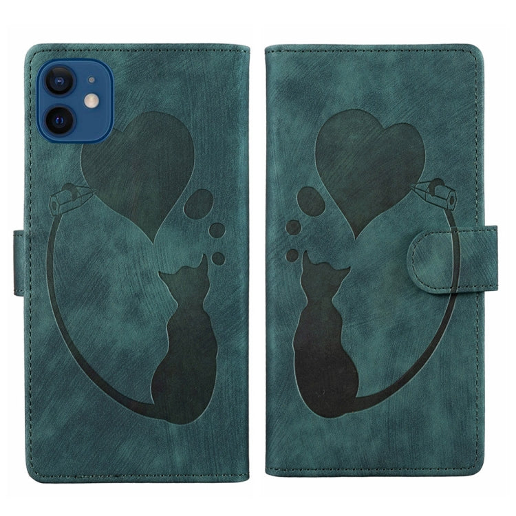 Ốp điện thoại da dập nổi hình bút trái tim mèo, Dành cho iPhone 13 mini, Dành cho iPhone 12, Dành cho iPhone 12 Pro Max, Dành cho iPhone 12 Pro, Dành cho iPhone 12 mini, Dành cho iPhone 11 Pro Max, Dành cho iPhone 11, Dành cho iPhone 11 Pro