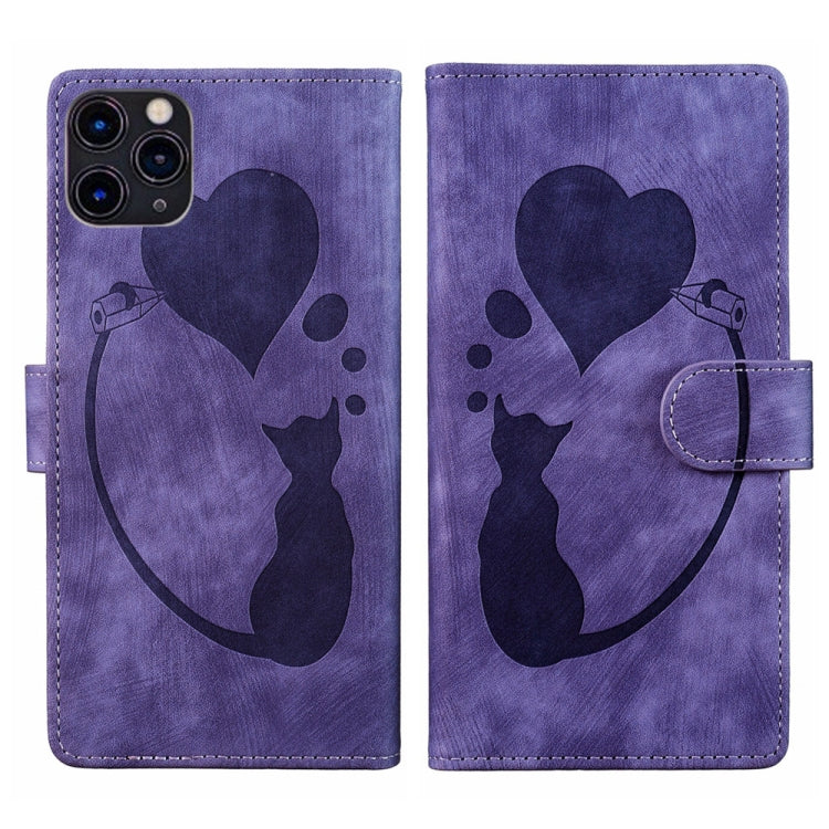 Ốp điện thoại da dập nổi hình bút trái tim mèo, Dành cho iPhone 13 mini, Dành cho iPhone 12, Dành cho iPhone 12 Pro Max, Dành cho iPhone 12 Pro, Dành cho iPhone 12 mini, Dành cho iPhone 11 Pro Max, Dành cho iPhone 11, Dành cho iPhone 11 Pro