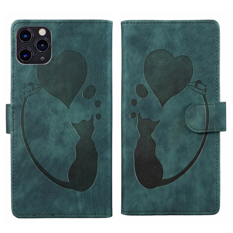 Ốp điện thoại da dập nổi hình bút trái tim mèo, Dành cho iPhone 13 mini, Dành cho iPhone 12, Dành cho iPhone 12 Pro Max, Dành cho iPhone 12 Pro, Dành cho iPhone 12 mini, Dành cho iPhone 11 Pro Max, Dành cho iPhone 11, Dành cho iPhone 11 Pro