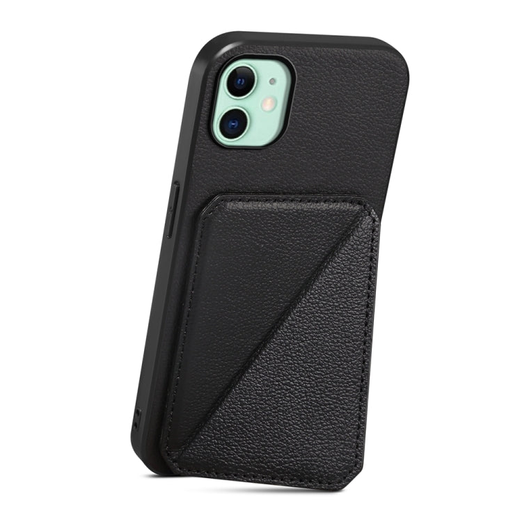 Bao da điện thoại có khe đựng thẻ đôi họa tiết da bê D04, dành cho iPhone 11, dành cho iPhone 11 Pro, dành cho iPhone X / XS, dành cho iPhone XR, dành cho iPhone XS Max, dành cho iPhone 7 Plus / 8 Plus