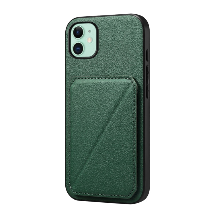 Bao da điện thoại có khe đựng thẻ đôi họa tiết da bê D04, dành cho iPhone 11, dành cho iPhone 11 Pro, dành cho iPhone X / XS, dành cho iPhone XR, dành cho iPhone XS Max, dành cho iPhone 7 Plus / 8 Plus