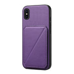 Bao da điện thoại có khe đựng thẻ đôi họa tiết da bê D04, dành cho iPhone 11, dành cho iPhone 11 Pro, dành cho iPhone X / XS, dành cho iPhone XR, dành cho iPhone XS Max, dành cho iPhone 7 Plus / 8 Plus