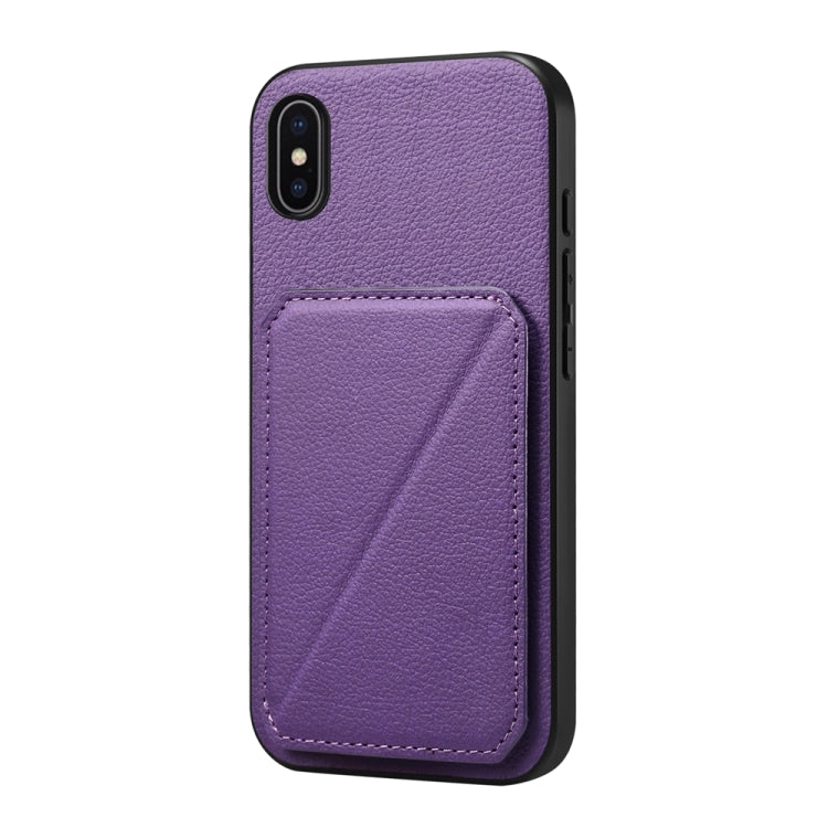 Bao da điện thoại có khe đựng thẻ đôi họa tiết da bê D04, dành cho iPhone 11, dành cho iPhone 11 Pro, dành cho iPhone X / XS, dành cho iPhone XR, dành cho iPhone XS Max, dành cho iPhone 7 Plus / 8 Plus