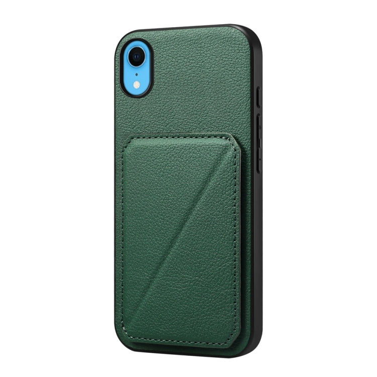 Bao da điện thoại có khe đựng thẻ đôi họa tiết da bê D04, dành cho iPhone 11, dành cho iPhone 11 Pro, dành cho iPhone X / XS, dành cho iPhone XR, dành cho iPhone XS Max, dành cho iPhone 7 Plus / 8 Plus