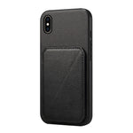 Bao da điện thoại có khe đựng thẻ đôi họa tiết da bê D04, dành cho iPhone 11, dành cho iPhone 11 Pro, dành cho iPhone X / XS, dành cho iPhone XR, dành cho iPhone XS Max, dành cho iPhone 7 Plus / 8 Plus