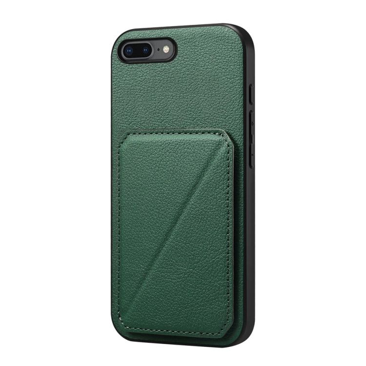 Bao da điện thoại có khe đựng thẻ đôi họa tiết da bê D04, dành cho iPhone 11, dành cho iPhone 11 Pro, dành cho iPhone X / XS, dành cho iPhone XR, dành cho iPhone XS Max, dành cho iPhone 7 Plus / 8 Plus