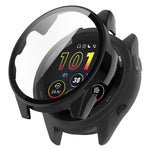 PC + Tempered Film Integrated Watch Protective Case, For Garmin Forerunner 165 / 165 Music