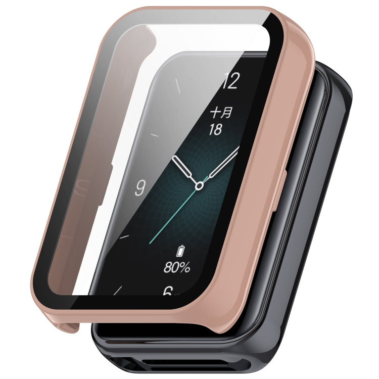 PC + Tempered Film Integrated Watch Protective Case, For Honor Band 9