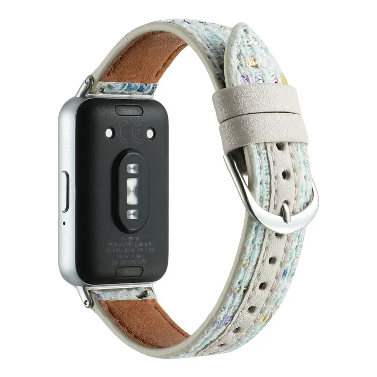 Dây đeo đồng hồ da len, dành cho Samsung Galaxy Fit 3