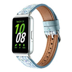 Dây đeo đồng hồ da len, dành cho Samsung Galaxy Fit 3