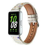 Dây đeo đồng hồ da len, dành cho Samsung Galaxy Fit 3