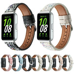 Dây đeo đồng hồ da len, dành cho Samsung Galaxy Fit 3