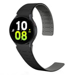 Dây đồng hồ silicone nam châm vòng hai màu, dành cho Samsung Galaxy Watch 6 / 5 / 4
