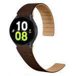 Dây đồng hồ silicone nam châm vòng hai màu, dành cho Samsung Galaxy Watch 6 / 5 / 4
