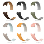 Dây đồng hồ silicone nam châm vòng hai màu, dành cho Samsung Galaxy Watch 6 / 5 / 4