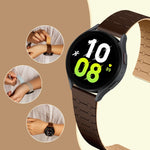 Dây đồng hồ silicone nam châm vòng hai màu, dành cho Samsung Galaxy Watch 6 / 5 / 4