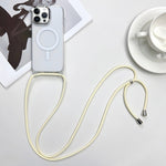 Ốp lưng điện thoại MagSafe PC + TPU từ tính kèm dây đeo, dành cho iPhone 14 Pro Max, iPhone 13 Pro Max, iPhone 13 Pro, iPhone 13
