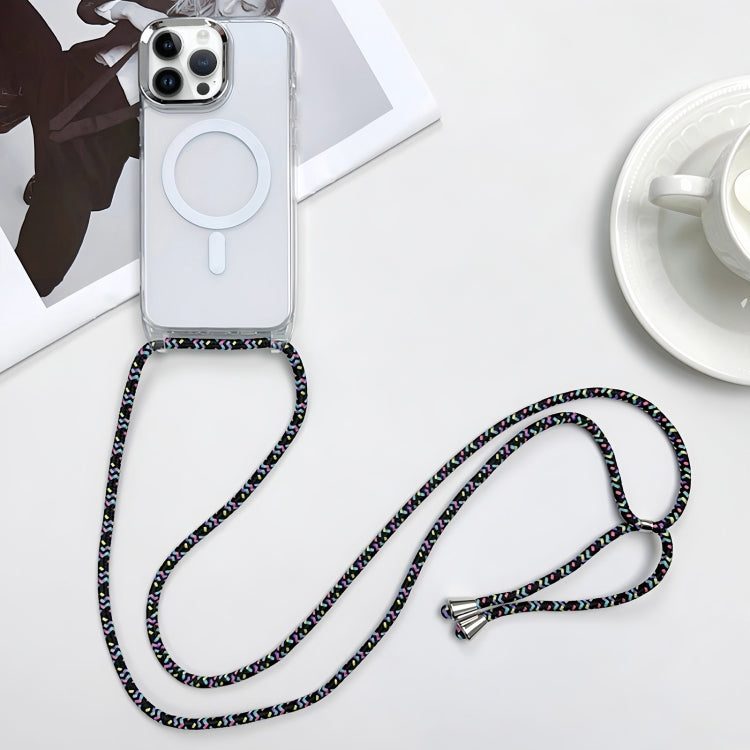 Ốp lưng điện thoại MagSafe PC + TPU từ tính kèm dây đeo, dành cho iPhone 14 Pro Max, iPhone 13 Pro Max, iPhone 13 Pro, iPhone 13