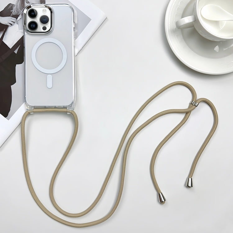 Ốp lưng điện thoại MagSafe PC + TPU từ tính kèm dây đeo, dành cho iPhone 14 Pro Max, iPhone 13 Pro Max, iPhone 13 Pro, iPhone 13