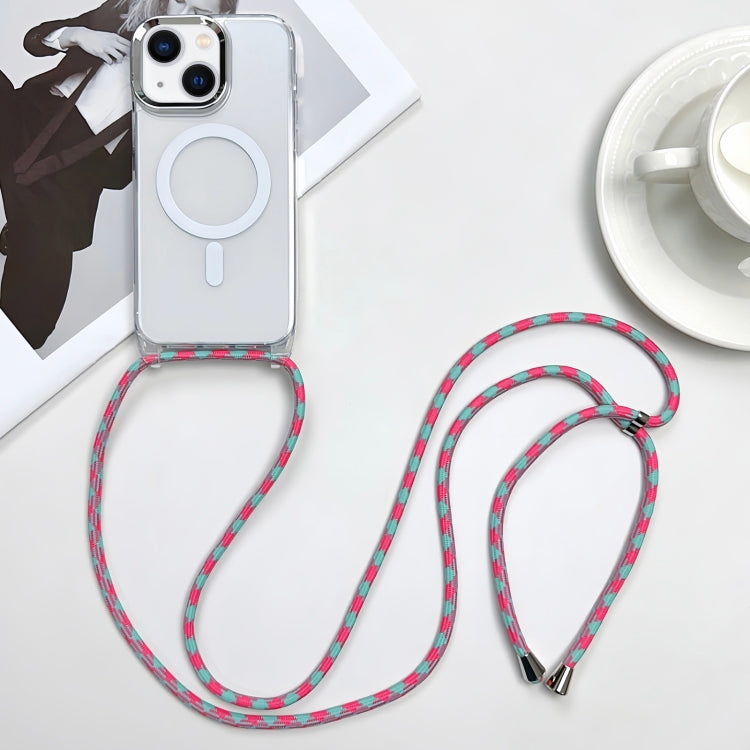 Ốp lưng điện thoại MagSafe PC + TPU từ tính kèm dây đeo, dành cho iPhone 14 Pro Max, iPhone 13 Pro Max, iPhone 13 Pro, iPhone 13