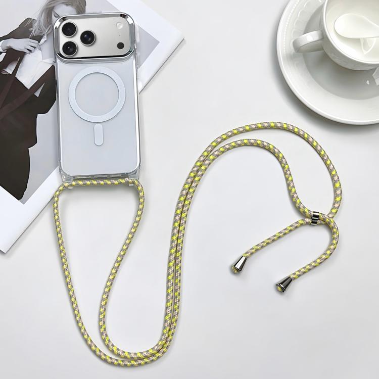 Bao da điện thoại MagSafe bằng PC + TPU có nam châm kèm dây đeo, dành cho iPhone 17e / 16e, dành cho iPhone 17 Pro Max, dành cho iPhone 17 Pro, dành cho iPhone 17