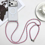 Bao da điện thoại MagSafe bằng PC + TPU có nam châm kèm dây đeo, dành cho iPhone 17e / 16e, dành cho iPhone 17 Pro Max, dành cho iPhone 17 Pro, dành cho iPhone 17