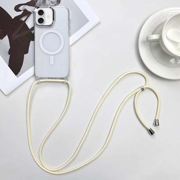 Bao da điện thoại MagSafe bằng PC + TPU có nam châm kèm dây đeo, dành cho iPhone 17e / 16e, dành cho iPhone 17 Pro Max, dành cho iPhone 17 Pro, dành cho iPhone 17