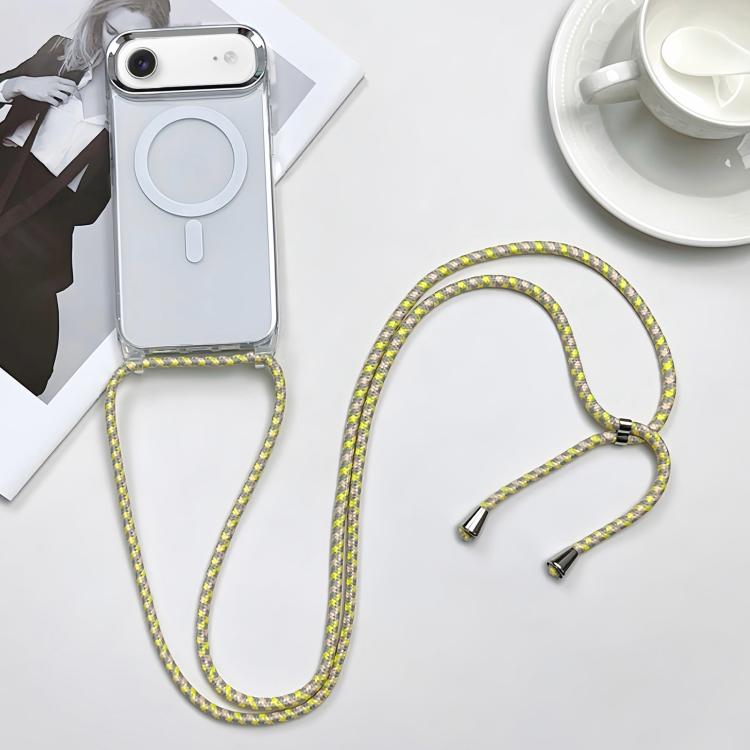 Bao da điện thoại MagSafe bằng PC + TPU có nam châm kèm dây đeo, dành cho iPhone Air, dành cho iPhone 16 Pro Max, dành cho iPhone 16 Pro, dành cho iPhone 16 Plus