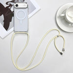 Bao da điện thoại MagSafe bằng PC + TPU có nam châm kèm dây đeo, dành cho iPhone Air, dành cho iPhone 16 Pro Max, dành cho iPhone 16 Pro, dành cho iPhone 16 Plus